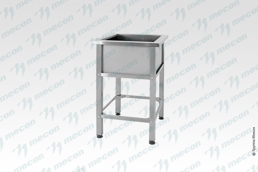 Ванна моечная ВМСн – 700 “Norma Inox”, 1 м/о 600*600*350 (ножка ...