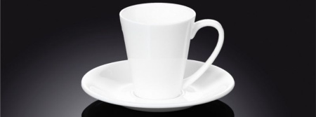 Кофейная пара Wilmax 110 мл конусная артикул 993054