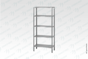 Стеллаж полочный СПЛн - 1500*600*2000 "Norma Inox" (полка перфорация 5 шт.)