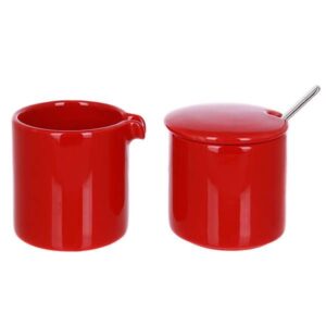 Набор для сахара и сливок Loveramics Bond цвет красный C098-50ARE артикул C098-50ARE