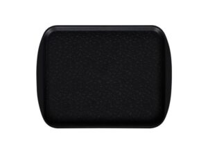 Поднос из пластика Клен BLACK SB-101 415х305 черный артикул мки126