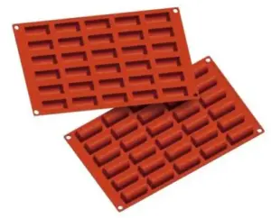 Форма силиконовая P.L. Proff Cuisine "Мини полено" 30 ячеек 45*20 мм, h 20 мм (30*17,5 см)