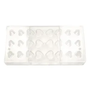 Форма для шоколада "Сердце" 24 ячейки 25*21*8 мм, поликарбонат, P.L. Proff Cuisine