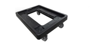 Тележка для термоконтейнеров RESTOLA H 190 мм, L 725 мм, B 550 мм черная артикул 422114013