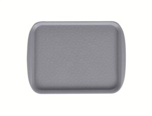 Поднос из пластика Клен С 0014 С 330х260 светло-серый артикул мки090