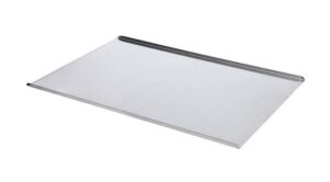 Противень Luxstahl 600х400х10 нерж.сталь, два борта артикул мки043