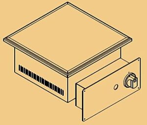 Плита индукционная KOGAST (Kovinastroj) ESI-1-5DIBA