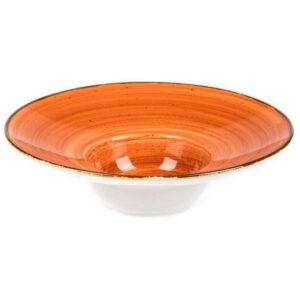 Тарелка P.L. Proff Cuisine Fusion Brown Shore 200 мл, D 260 мм артикул P5174526-SH236 кор=24/2