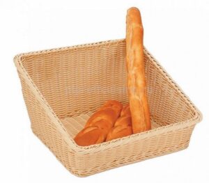 Корзина плетеная MGProf L 400 мм, B 300 мм, H 200 мм артикул 75314