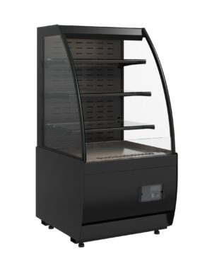 Витрина кондитерская Carboma Flandria 2 K70 VM 0,6-2 STANDARD открытая, горка (версия 2.0) (9005)