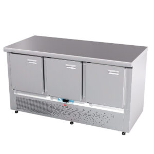 Стол холодильный Abat СХС-70Н-02 (без борта, 3 двери)