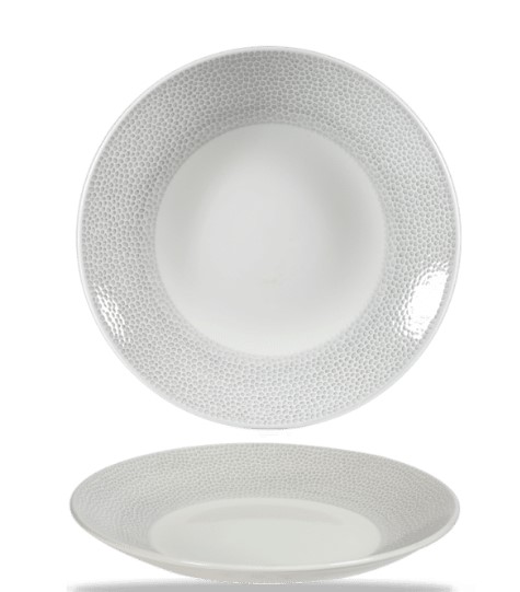 Тарелка CHURCHILL Isla Shale Grey D 255 мм, H 35 мм артикул SHISID251