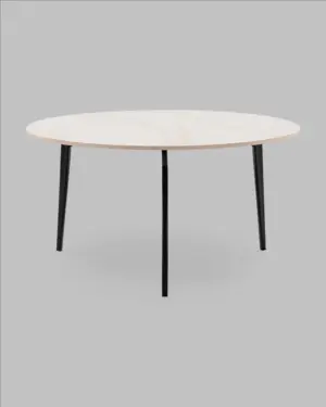 Журнальный столик Aliara светлая керамика