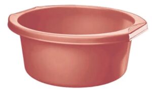 Таз RESTOLA 7 л, D 290 мм, H 140 мм бордовый артикул 432105621