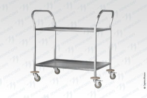 Тележка для сервировки ТДСп - 800*500*860 "Profi Inox", 2 уровня