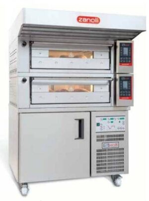 Печь подовая электрическая ZANOLLI T Polis PW 2/MC18/под/пар