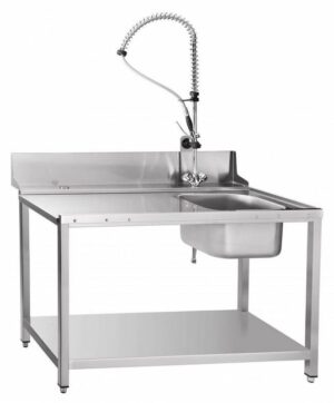 Стол предмоечный Abat СПМП-7-4 с душем для посудомоечной машины МПТ-1700