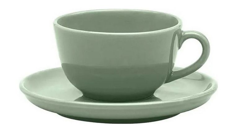 Чайная пара OXFORD Flat Matcha 200 мл, D 140 мм артикул AO04-1A04