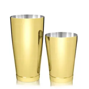 Бостонский шейкер 0,75л "Kenko" "золото" Lumian