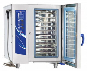 Пароконвектомат Abat ПКА 10-1/1ВМ2 (лицо нерж.)