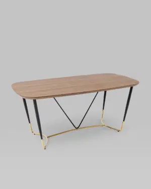 Стол обеденный Даймакс 180*90 темное дерево