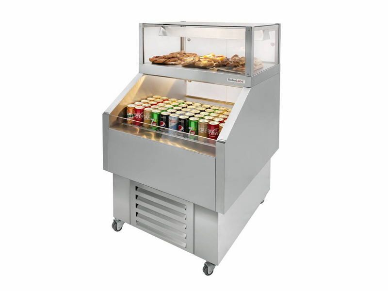 Витрина тепловая торговая ROBOLABS ПХТ-075Д