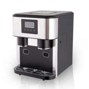 Льдогенератор HURAKAN HKN-IMSD15 с измельчителем и диспенсером льда