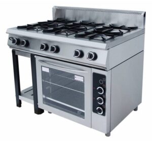 Плита газовая GRILL MASTER Ф6ПДГ/800 (с электрической духовкой)