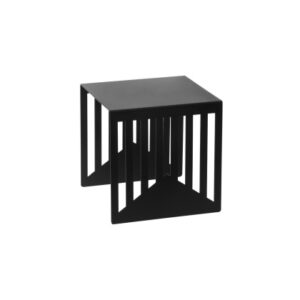 Подставка фуршетная Luxstahl 150х150х150 мм треугольник черный артикул мки346/1