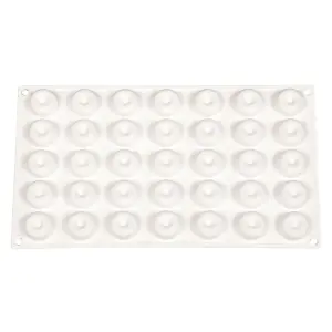 Форма силиконовая "Микро саварин" 35 ячеек 27*27*12 мм, P.L. Proff Cuisine