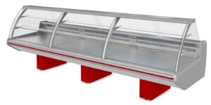 Холодильная витрина Марихолодмаш Парабель ВХСд-1,25 (без боковин, ТРВ, одна тумба)