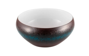 Салатник Le CoQ Estia L 180 мм, H 80 мм, синий, коричневый артикул LEST019BL264180