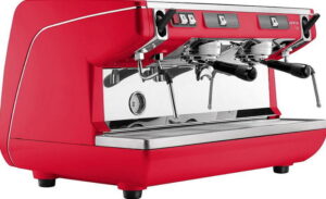 Кофемашина рожковая полуавтоматическая Nuova Simonelli Appia LIFE 2gr S 220V red+high groups+economizer