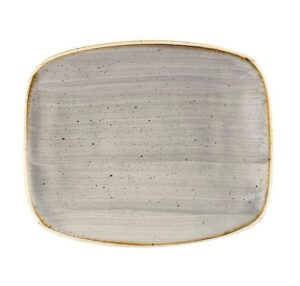 Блюдо CHURCHILL Stonecast Peppercorn Grey L 154 мм, B 126 мм артикул SPGSOBL11