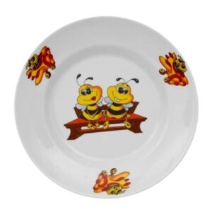 Тарелка Добрушский фарфоровый завод Пчелы 4С0596ФЗ4 артикул 4С0596ФЗ4