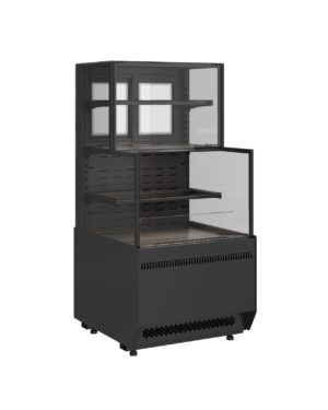 Витрина холодильная Carboma Cube 2 Combi KC70 VV/VV 0,6-2-1 STANDARD БОКОВИНА СТУПЕНЬКА (версия 2.0) (9005)