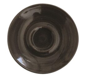 Блюдце CHURCHILL Monochrome Iron Black D 118 мм артикул MOIBESS 1