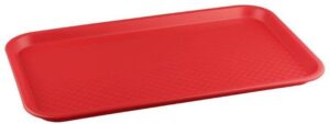 Поднос RESTOLA 525х325 мм, полипропилен, красный артикул 422107804