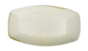 Блюдо Kutahya Sand Wind L 360 мм, B 210 мм, H 36 мм артикул BNBOH36KY890552