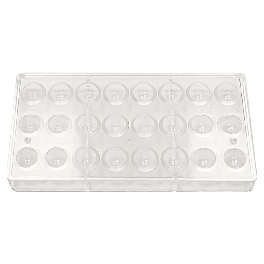 Форма для шоколада "Полусфера", 24 ячейки 27*14 мм, поликарбонат, P.L. Proff Cuisine