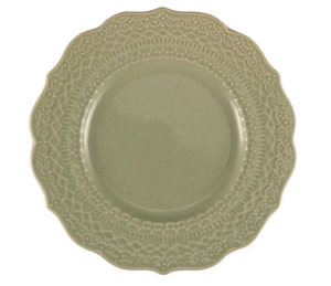 Тарелка пирожковая Le CoQ Skalistos D 150 мм, H 20 мм, зеленый артикул LSKA034VS001150