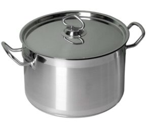 Кастрюля MGSteel нерж. тройное дно с крышк. (индукция) d 295 мм.11,0 л. артикул 149