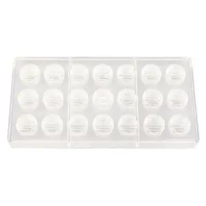 Пластиковая форма "Круг" 21 ячейка 26*16 мм, P.L. Proff Cuisine