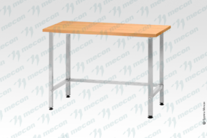 Стол кондитерский СПРн - 1200*800*860 "Norma Ral" (полка-обвязка; ножка профильная, тр. 40*40)