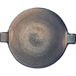 Блюдо Борисовская Керамика «Пати» фарфор D25см серый, синий артикул ФРФ88803393