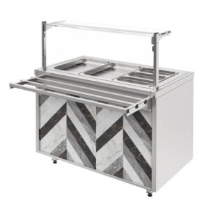 Мармит для вторых блюд Refettorio City RCM21A 800x700x1265(860) мм