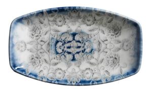 Блюдо Kutahya Blue Blanc L 270 мм, B 160 мм, H 33 мм артикул BNBOH27KY891310