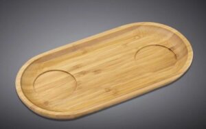 Блюдце Wilmax овальное с 2-мя выемками L 205 мм, B 100 мм артикул WL-771120/A