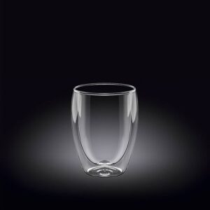 Стакан Wilmax Thermo Glass 130 мл, D 60 мм, H 90 мм, с двойными стенками артикул 888730
