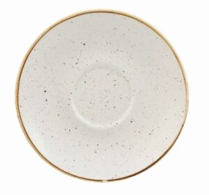 Блюдце CHURCHILL Stonecast White Speckle D 156 мм артикул SWHSCSS 1